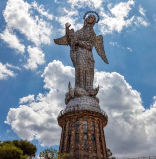 The Virgin of El Panecillo, Quito, Ecuador