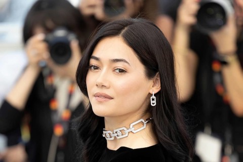 Cannes, France - 15.5.2024: Camilla Aiko during the photocall for A PALE VIEW OF HILLS at the 78th
