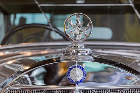 Mercedes-Benz 770 Large Mercedes Cariolet F from 1932, driven by the former German Kaiser Wilhelm