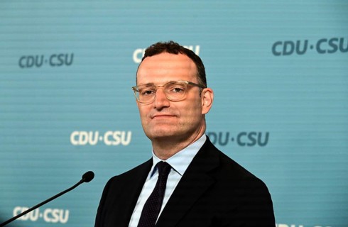 The Chairman of the CDU/CSU parliamentary group, Jens Spahn (CDU), and his deputy Alexander