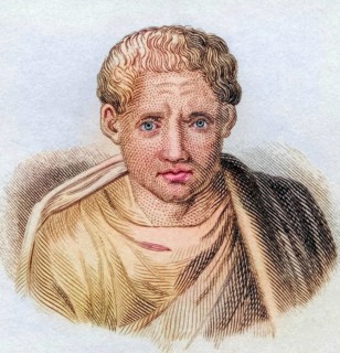 Poseidippus of Pella, (born around 310 BC, died 240 BC) was a Hellenistic epigrammatist, coloured