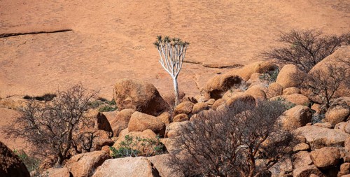 Rock formation, Pontok Mountains, Great Spitzkoppe, Spitzkoppe, Great Spitzkoppe Nature Reserve,