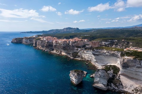 Cliffs, Bonifacio, Corsica, France