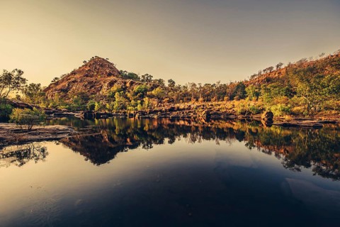 Bell Gorge, The Kimberleys, sunrise in the outback, Gibb River Road, Australia