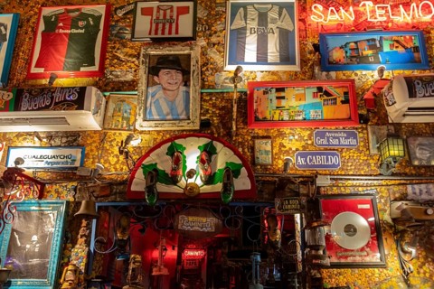 Argentinian restaurant, Marzola, decoration, interior design, Cartagena, Colombia