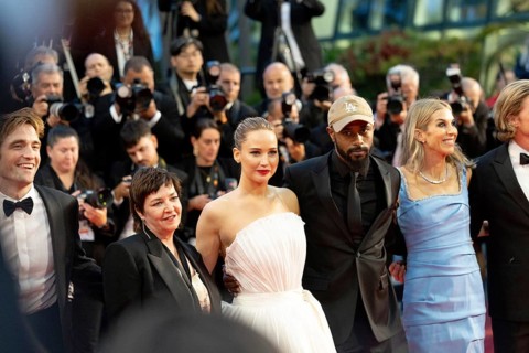 Cannes, France - 17.5.2024: Robert Pattinson, Lynne Ramsay, Jennifer Lawrence and Keith Stanfield
