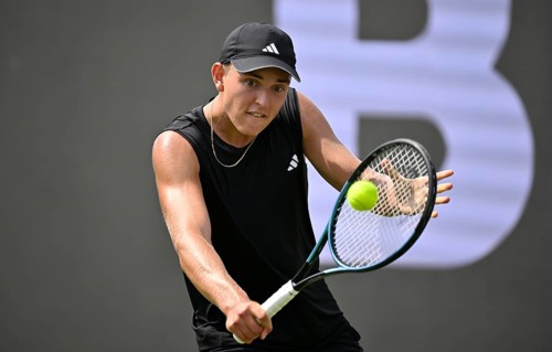Justin Engel GER Action Tennis, ATP 250, BOSS Open 2025, Stuttgart, Baden-Württemberg, Germany