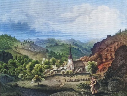 Obertruppach, Obertrubach, c. 1850, Franconian Switzerland, district of Forchheim, Upper Franconia,