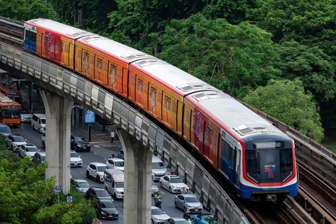 BTS Skytrain, Bangkok, Thailand