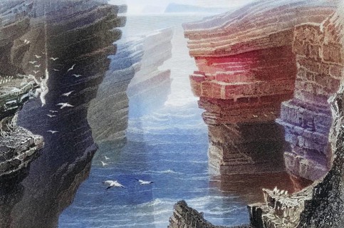Malbay Bay, Miltown Malbay, County Clare, Ireland, from the Landscape and Antiquities of Ireland,