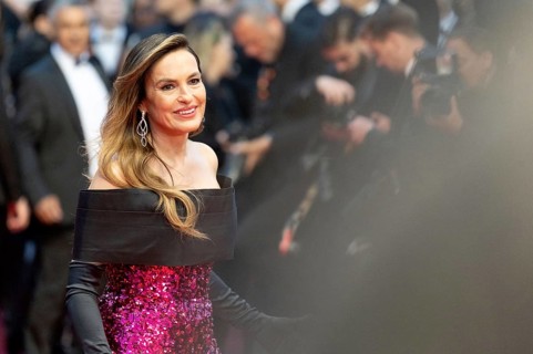 Cannes, France - 17.5.2024: Mariska Hargitay during the Red Carpet at the 78th Cannes International