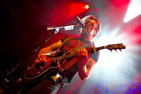 Jesse The Devil Hughes, singer of EAGLES OF DEATH METAL, live at Kesselhaus Berlin, on 10/06/2025
