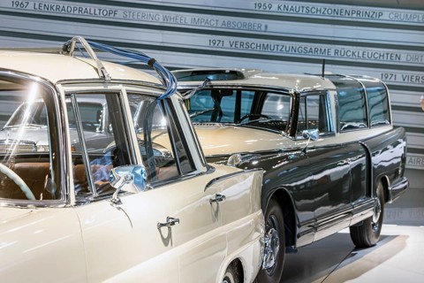 Mercedes-Benz 300 test vehicle from 1960, a one-off from the testing department. Data transmission