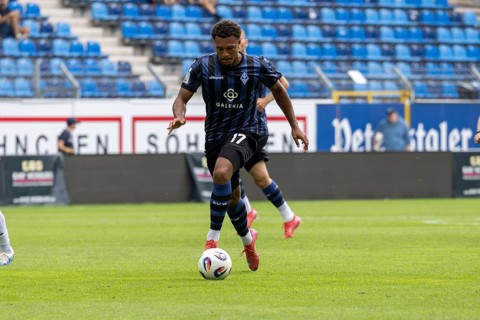 Waldhof Mannheim v FC Emmen, Netherlands (last test match in front of the start of the new season)
