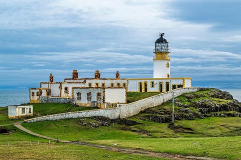 Neist Point Lighthouse, Isle of Skye, Scotland, UK
