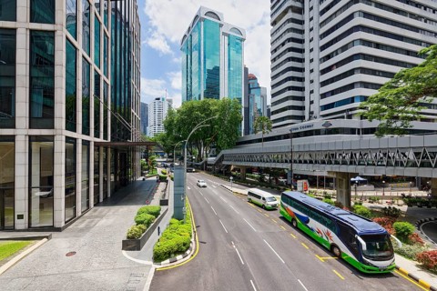 Kuala Lumpur street, Malaysia, Asia