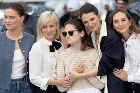 Cannes, France - 15.5.2024: Angelina Woreth, Mélanie Laurent, Sevan Kalayjian Everitt, Josephine