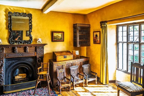 Townend house, National Trust, Troutbeck, Windermere, Lake District, Cumbria, England, United