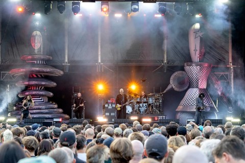 The Smashing Pumpkins, rock band, USA, The Aghori Tour 2025, open air at the Citadel Music