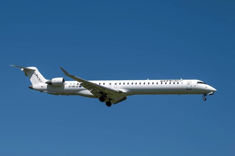Aircraft CityJet, EI-HIB, Bombardier CRJ-1000