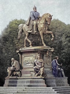 The Schwerin Monument to Grand Duke Friedrich Franz II of Mecklenburg-Schwerin, Germany,