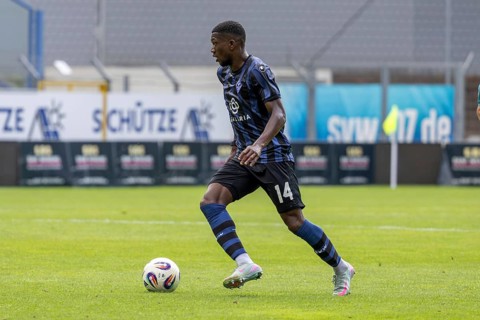 Waldhof Mannheim v FC Emmen, Netherlands (last test match in front of the start of the new season)