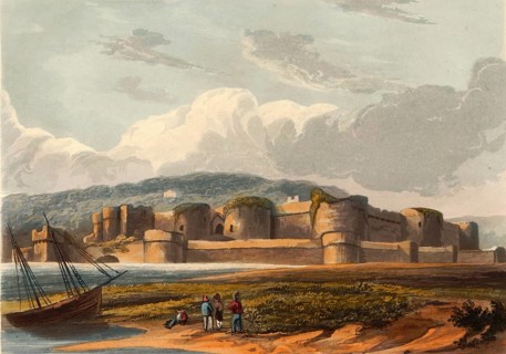 Beaumaris Castle, ruins of a castle in the village of the same name on the island of Anglesey in