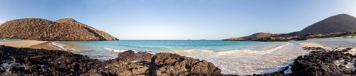 Beach, bay, Cormorant Point, Galapagos, Ecuador