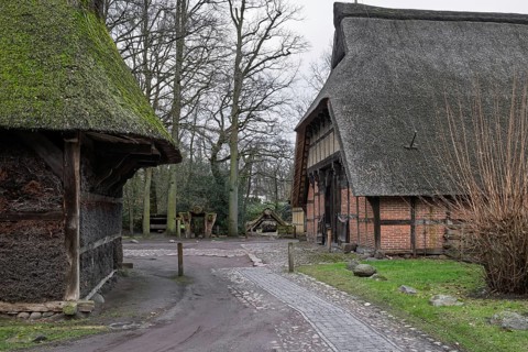 Open-air museum Ammerländer Bauernhaus, Bad Zwischenahn, Ammerland, Germany