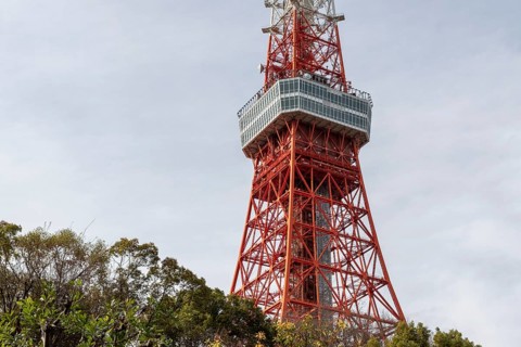 Sightseeing, tourist attraction, Tokyo Tower, Minato City, Tokyo, Japan
