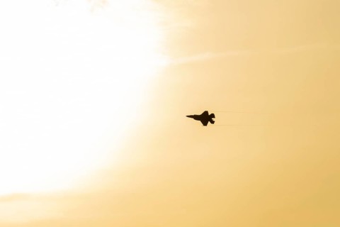 Lockheed Martin F-35 Lightning II fighter military aircraft of the United States air force USAF