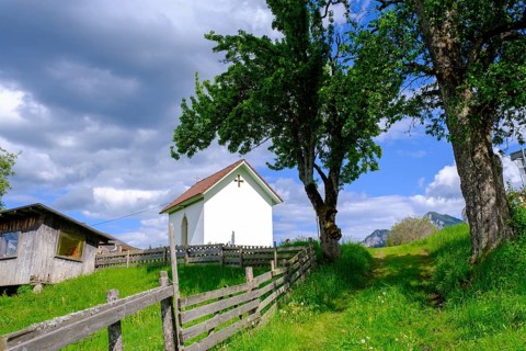 At the Baumgartnerhof, near Finkenstein, Carinthia, Austria