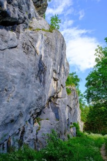 Rocks, climbing rocks, Kanzianiberg, Finkenstein am Faaker See, Carinthia, Austria