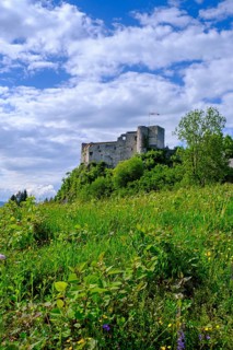 Finkenstein castle ruins, Burgarena Finkenstein, Altfinkenstein, Finkenstein am Faaker See,