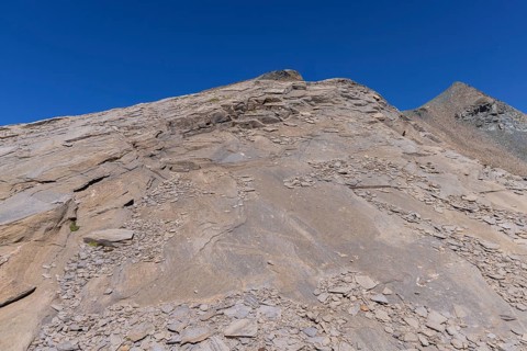 Landscape panorama, summit cross, Brennkogel, hiker, GroÃŸglockner, Pinzgau