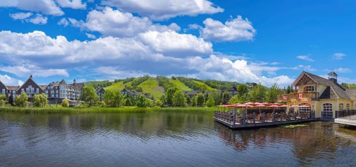 Blue Mountain summer and ski resort tourist destination in The Blue Mountains, Collingwood, Ontario
