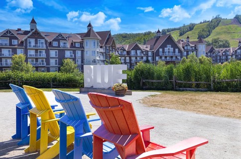 Blue Mountain summer and ski resort tourist destination in The Blue Mountains, Collingwood, Ontario
