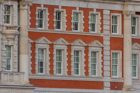 Close up of Horse guards parade building, City of London, England, United Kingdom