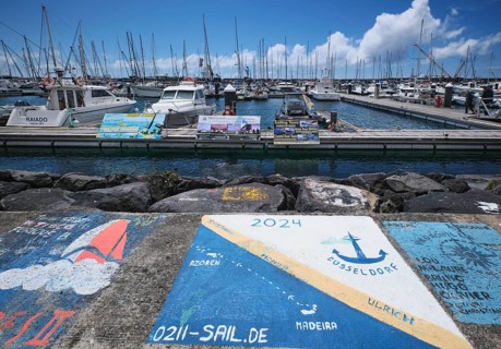 Marina of Ponta Delgada, SÃ£o Miguel, Azores, Portugal