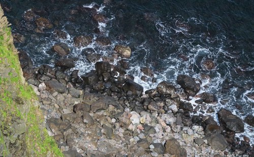 Cliffs at Miradouro de Alagoa, SÃ£o Miguel, Azores, Portugal