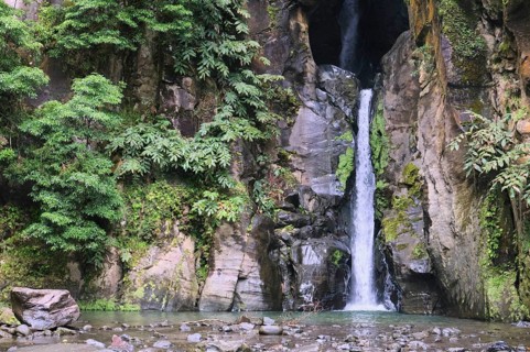 Salto do Cabrito waterfall, SÃ£o Miguel, Azores, Portugal