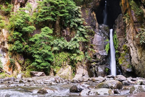 Salto do Cabrito waterfall, SÃ£o Miguel, Azores, Portugal