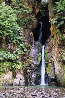 Salto do Cabrito waterfall, SÃ£o Miguel, Azores, Portugal
