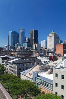 Cityscape, view on the city, Montreal, Province of Quebec, Canada