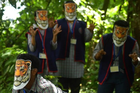 Agartala, Tripura, India, 29-07-2025: Students of NSS (National Service Scheme) unit from Mahatma