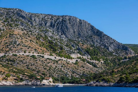 Dubovica Bay, Hvar Island, Dalmatia, Croatia
