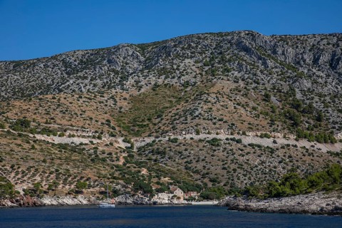 Dubovica Bay, Hvar Island, Dalmatia, Croatia