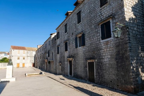Tvrdalj Castle by Petar HektoroviÄ‡, Starigrad, Dalmatia, Croatia