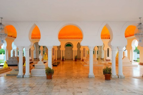 Ubudiah Mosque prayer room, Kuala Kangsar, Perak state, Malaysia