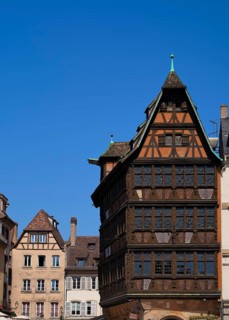 Half-timbered house Maison Kammerzell, Strasbourg, Strasbourg, Old Town, Bas-Rhin, Grand Est,